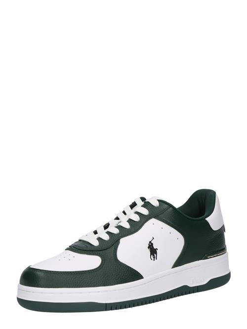 Se Polo Ralph Lauren Sneaker low 'MASTERS'  mørkegrøn / hvid ved About You