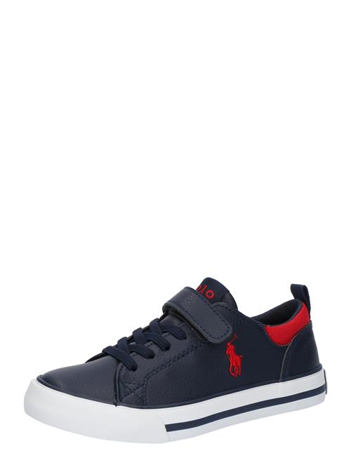 Se Polo Ralph Lauren Sneakers 'PRESTYN PS'  marin / rød ved About You