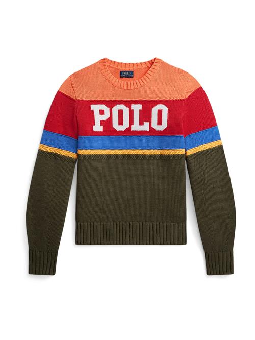 Se Polo Ralph Lauren Pullover  oliven / orange / rød / vinrød ved About You