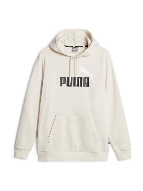 PUMA Sweatshirt 'ESS 2 Col Big'  sort / hvid