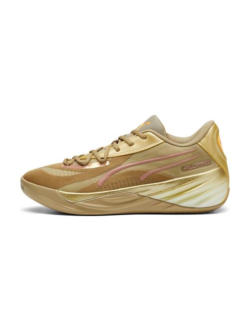 PUMA Sportssko 'All-Pro Nitro CNY'  mørkebeige / gylden gul / guld / gammelrosa