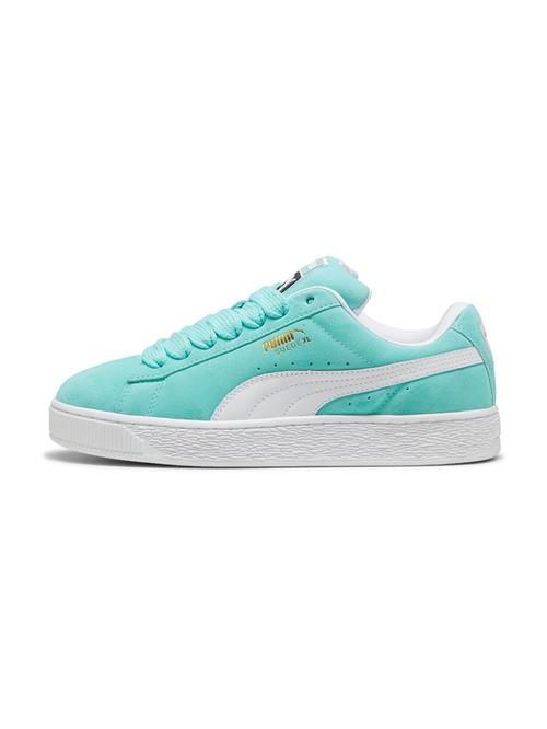 Se PUMA Sneaker low 'Suede XL'  mint / hvid ved About You