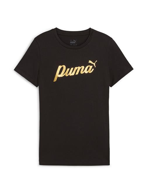 Se PUMA Shirts 'Ess'  guld / sort ved About You