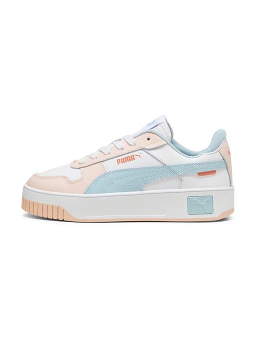 Se PUMA Sneaker low 'Carina'  lyseblå / pudder / hvid ved About You