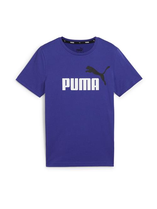 Se PUMA Shirts 'ESS+'  indigo / sort / hvid ved About You