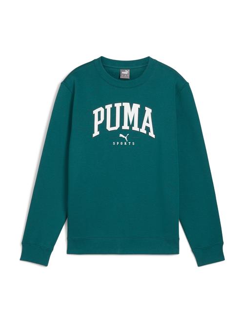 Se PUMA Sweatshirt 'SQUAD'  petroleum / sort / hvid ved About You