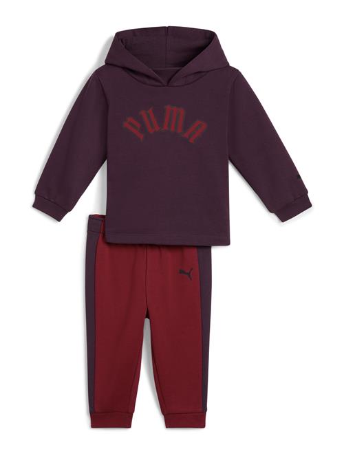 PUMA Joggingdragt 'PLAY.PARIS'  brombær / bordeaux / sort