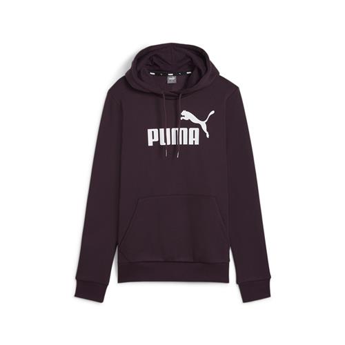 Se PUMA Sportsweatshirt 'Essentials'  aubergine / hvid ved About You