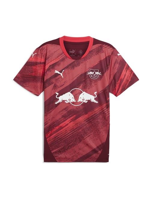 Se PUMA Fodboldtrøje 'RB Leipzig 24/25'  vinrød / knaldrød / pastelrød / hvid ved About You