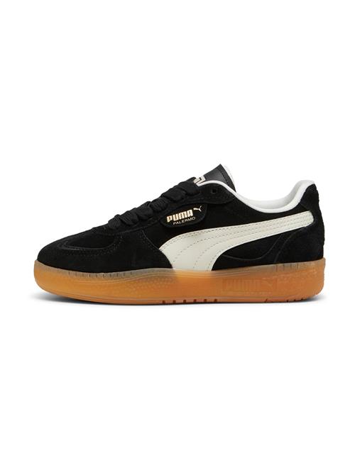 Se PUMA Sneaker low 'Palermo'  guld / sort / hvid ved About You