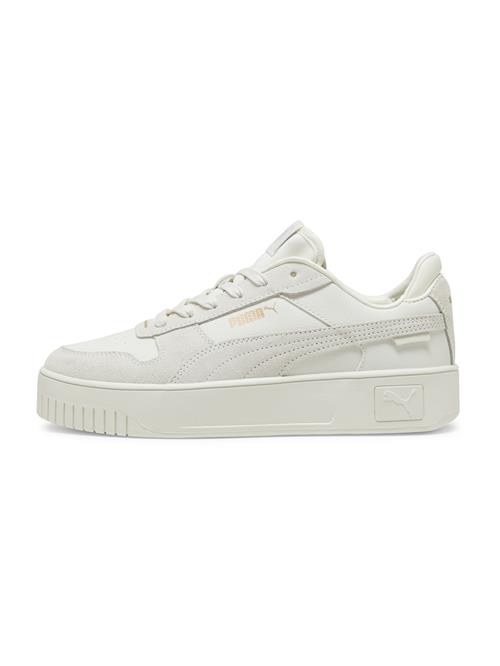 Se PUMA Sneaker low 'Carina'  guld / grå / hvid ved About You