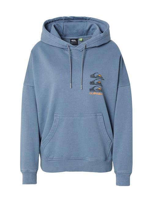 QUIKSILVER Sweatshirt  indigo / orange / sort