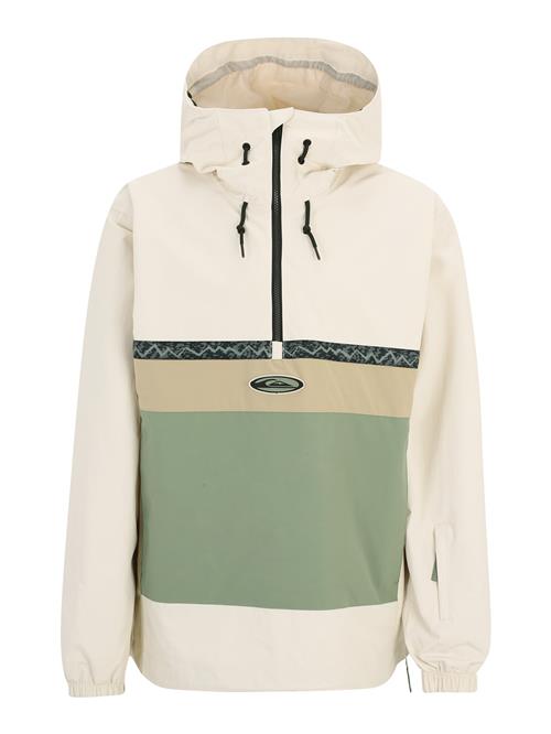 QUIKSILVER Sportsjakke 'STEEZE'  beige / navy / mørkegrøn