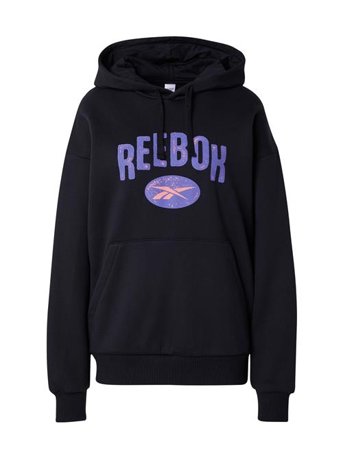 Reebok Sweatshirt  lyselilla / orange / sort