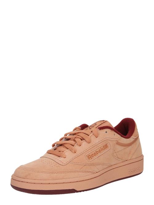 Reebok Sneaker low 'CLUB C 85'  mokka / mørkerød