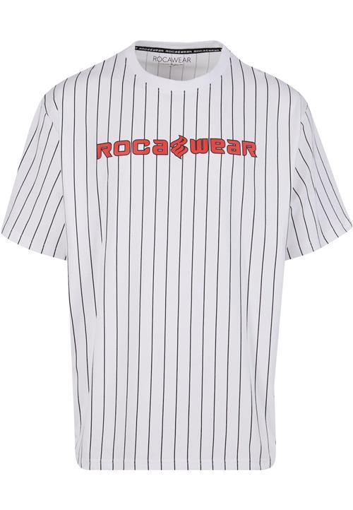 ROCAWEAR Bluser & t-shirts 'Coles'  rød / sort / hvid