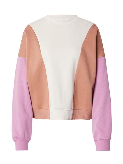 Se ROXY Sweatshirt 'SALTY DREAM'  beige / creme / lilla ved About You