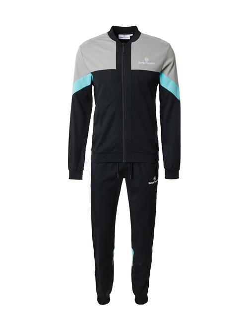 Sergio Tacchini Træningsdragt 'PRUA'  aqua / grå / sort / hvid