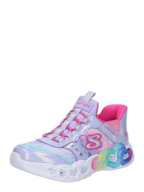 SKECHERS Sneakers 'INFINITE HEART LIGHTS - ETERNAL SHIMMER'  lyseblå / lilla / pink / lyserød