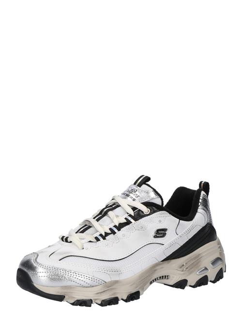 Se SKECHERS Sneaker low 'D'LITES'  sort / sølv / hvid ved About You