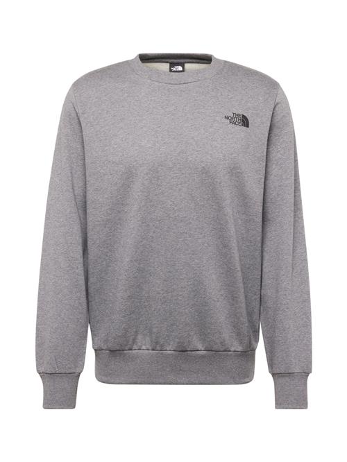 THE NORTH FACE Sweatshirt 'SIMPLE DOME'  grå-meleret / sort