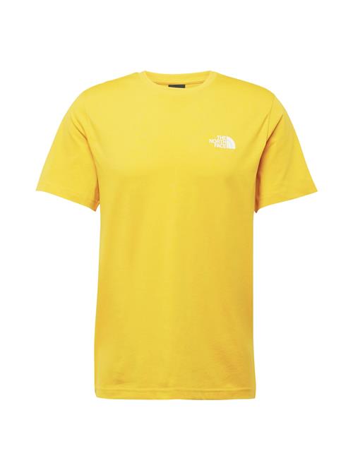 THE NORTH FACE Bluser & t-shirts 'SIMPLE DOME'  citron / hvid