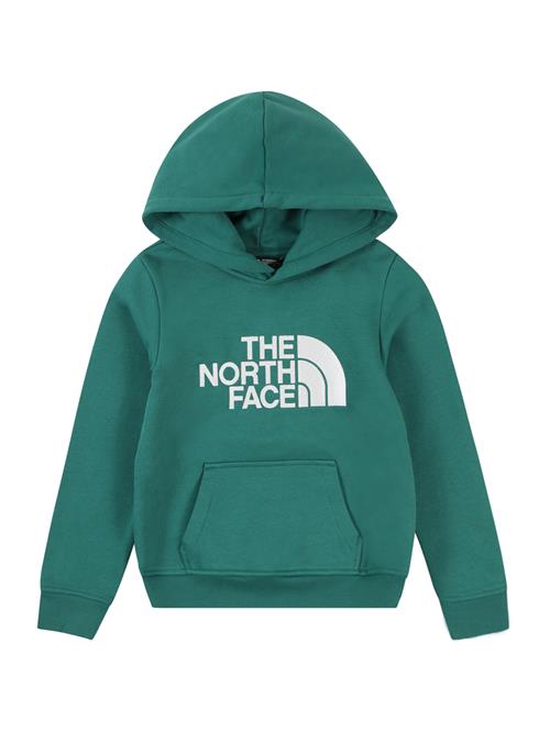 THE NORTH FACE Sportsweatshirt 'Drew Peak'  grøn / hvid