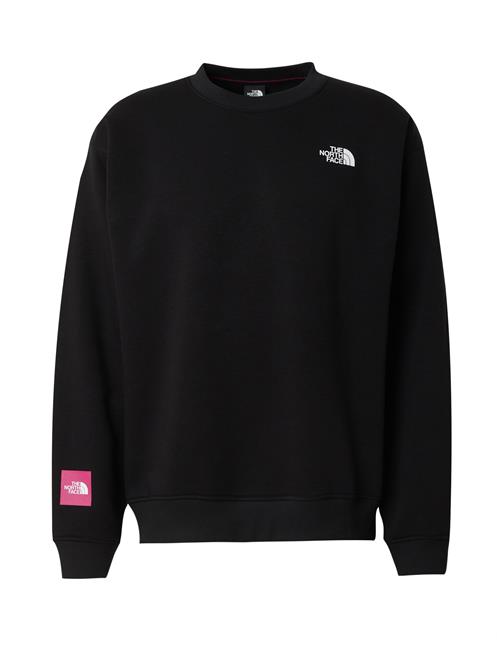 Se THE NORTH FACE Sweatshirt 'AXYS'  lys rød / sort / hvid ved About You