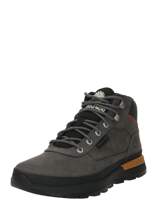 TIMBERLAND Snørestøvler 'Field Trekker'  grå / orange / sort / hvid