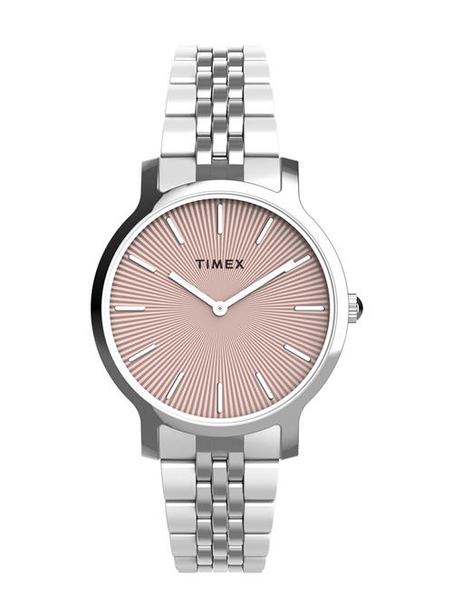 Se TIMEX Analogt ur 'Transcend'  rosé / sølv ved About You