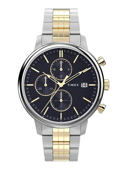 TIMEX Analogt ur 'Chicago'  navy / guld / sølv