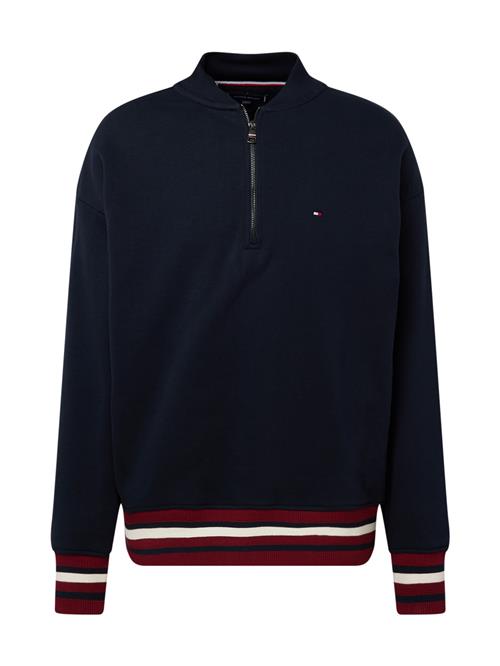 TOMMY HILFIGER Sweatshirt  navy / carminrød / hvid