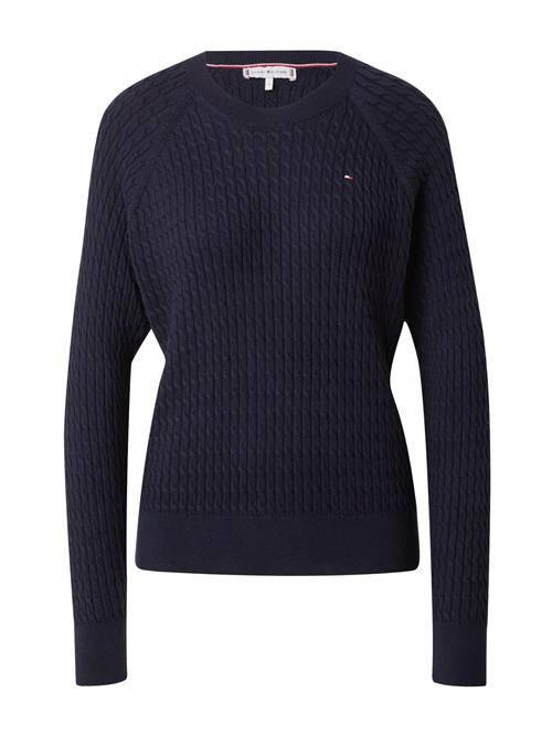 Se TOMMY HILFIGER Pullover  navy / rød / hvid ved About You