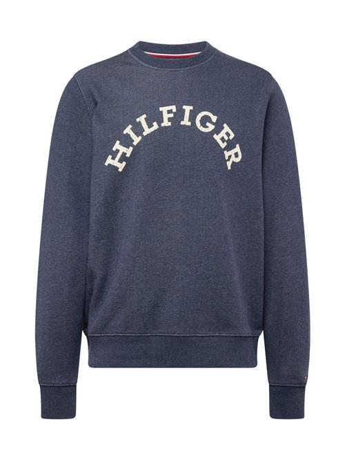 TOMMY HILFIGER Sweatshirt  navy / hvid