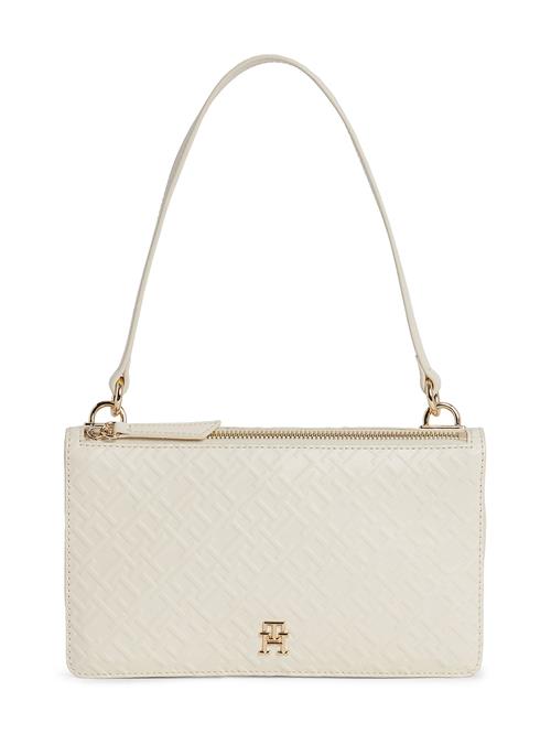 Se TOMMY HILFIGER Skuldertaske  lysebeige / guld ved About You