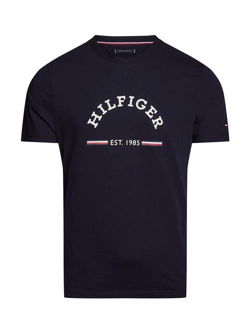 TOMMY HILFIGER Bluser & t-shirts  marin / mørkerød / hvid