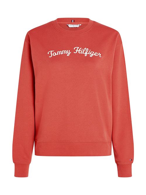 Se TOMMY HILFIGER Sweatshirt  marin / rød / hvid ved About You