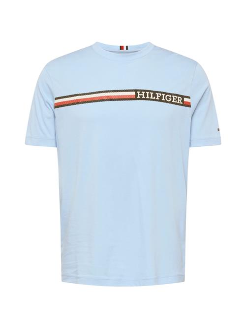 TOMMY HILFIGER Bluser & t-shirts  lyseblå / rød / sort / hvid