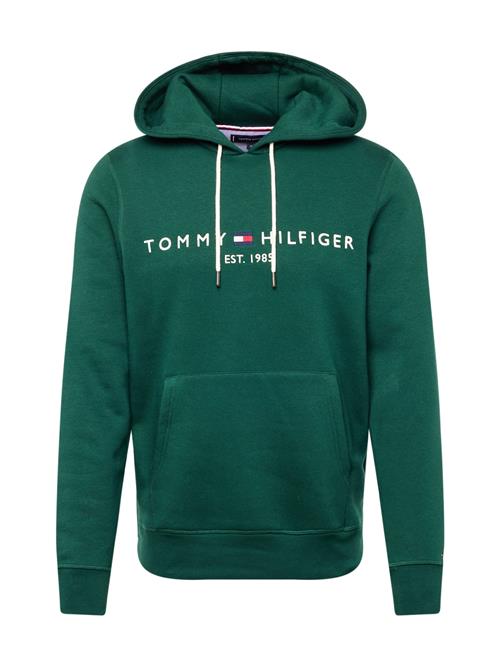 TOMMY HILFIGER Sweatshirt  marin / mørkegrøn / rød / hvid