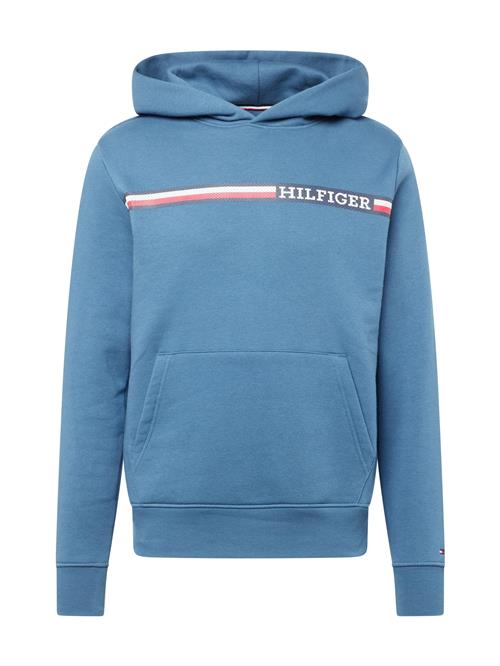 Se TOMMY HILFIGER Sweatshirt  marin / navy / rød / offwhite ved About You