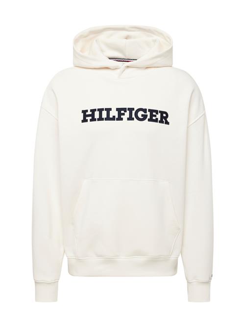 Se TOMMY HILFIGER Sweatshirt  navy / hvid ved About You