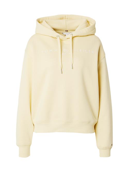 TOMMY HILFIGER Sweatshirt  gul / hvid