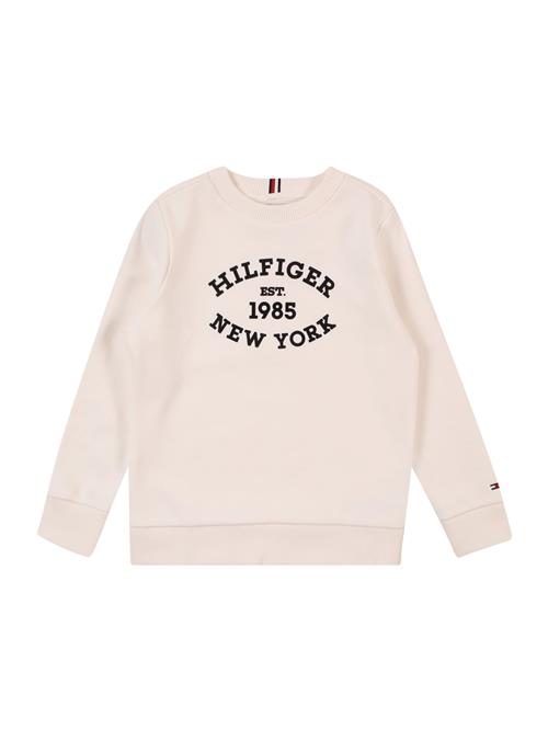 TOMMY HILFIGER Sweatshirt  marin / mørkerød / sort / offwhite