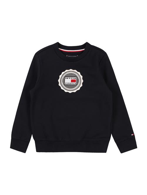 Se TOMMY HILFIGER Sweatshirt  marin / mørkeblå / rød / hvid ved About You