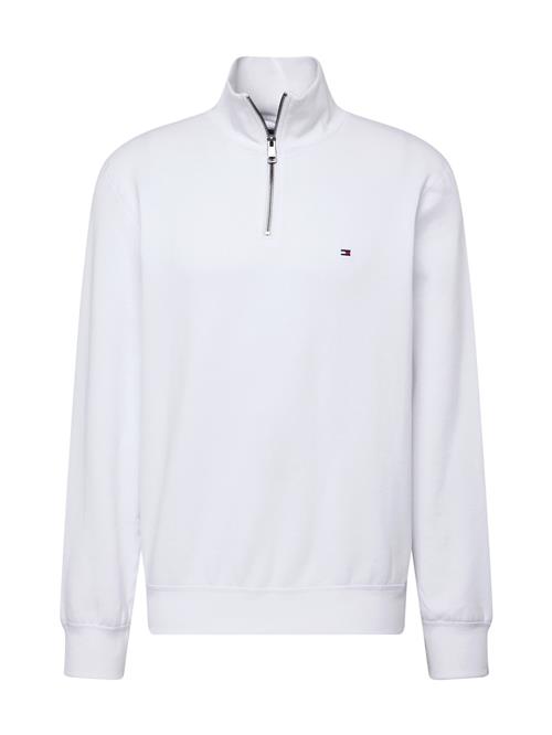 TOMMY HILFIGER Sweatjakke 'Essential'  hvid