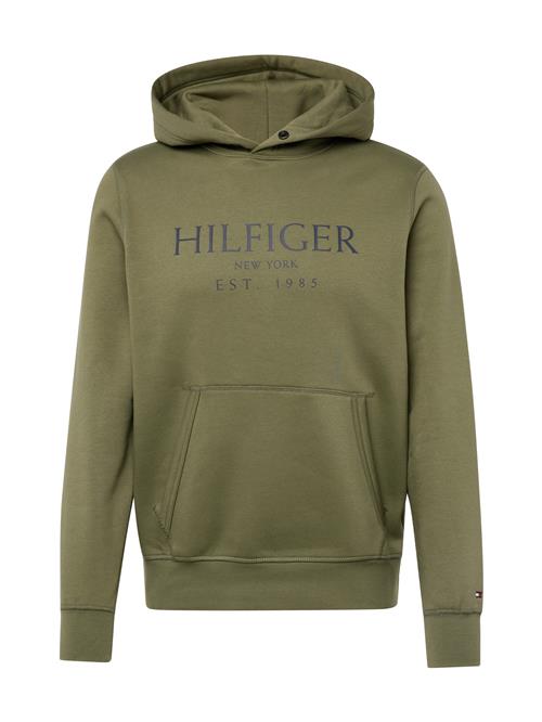 Se TOMMY HILFIGER Sweatshirt  marin / oliven ved About You