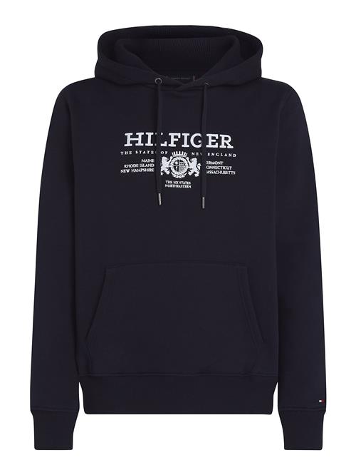 Se TOMMY HILFIGER Sweatshirt  marin / hvid ved About You