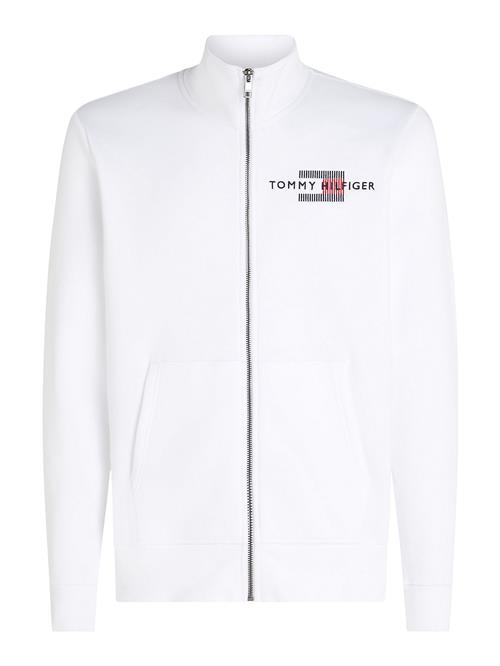 Se TOMMY HILFIGER Sweatjakke  rød / sort / hvid ved About You