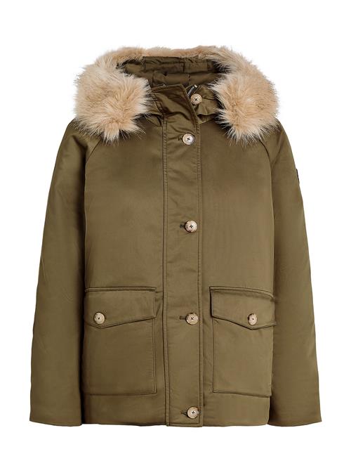 TOMMY HILFIGER Vinterjakke  sand / oliven