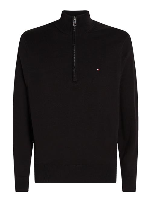 TOMMY HILFIGER Pullover 'ESSENTIAL'  rød / sort / hvid